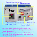 Certificado del CE calor neumáticas prensa máquina 40 * 40cm automático camiseta calor transferencia máquina sola estación calor transferencia máquina Stc-Qd08 de dibujo